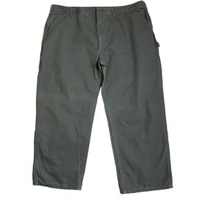 CARHARTT B11 MOS Duck Carpenter Work Original Dungaree Fit Pants 48 X 30 EUC